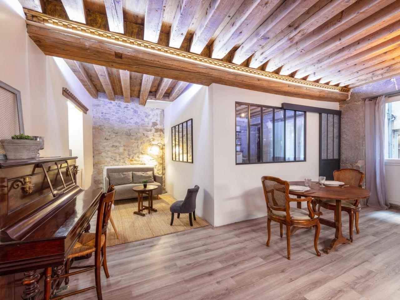 Ferienwohnung L'Atelier Des Traboules, Au Coeur Du Vieux Lyon Ail Exterior foto
